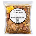 Packaged Carolina Country Feast with ingredients visible and a label on a white background